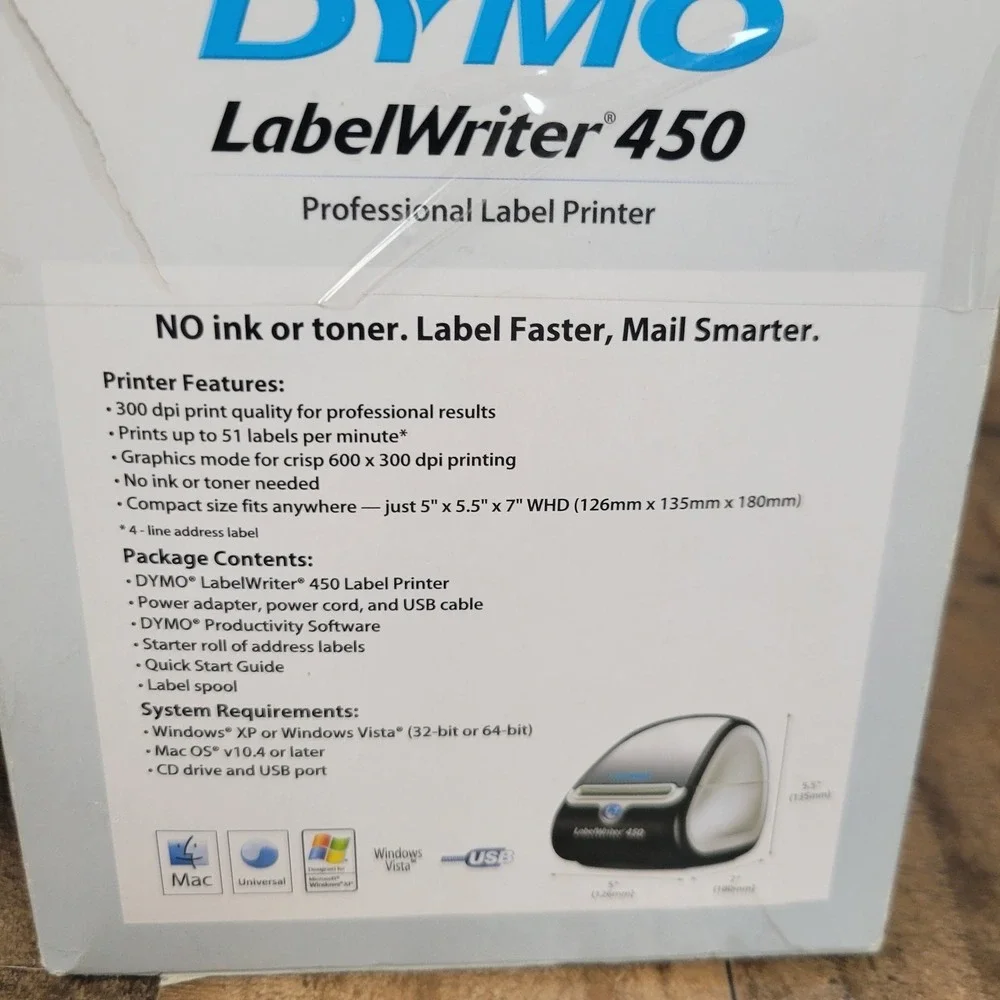 Dymo labelwriter 450